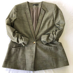 ANTONIO MELANI one button jacket brown size 12